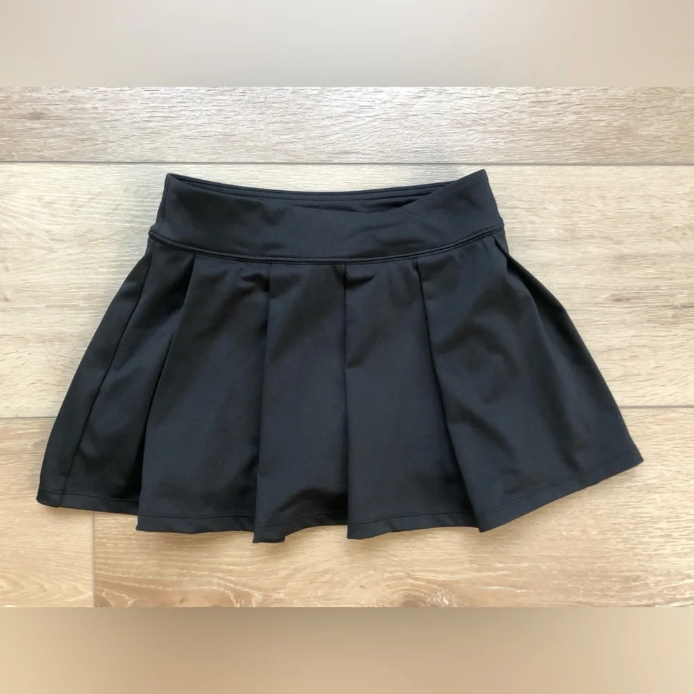 GAP Black Pleated Tennis Skirt Large